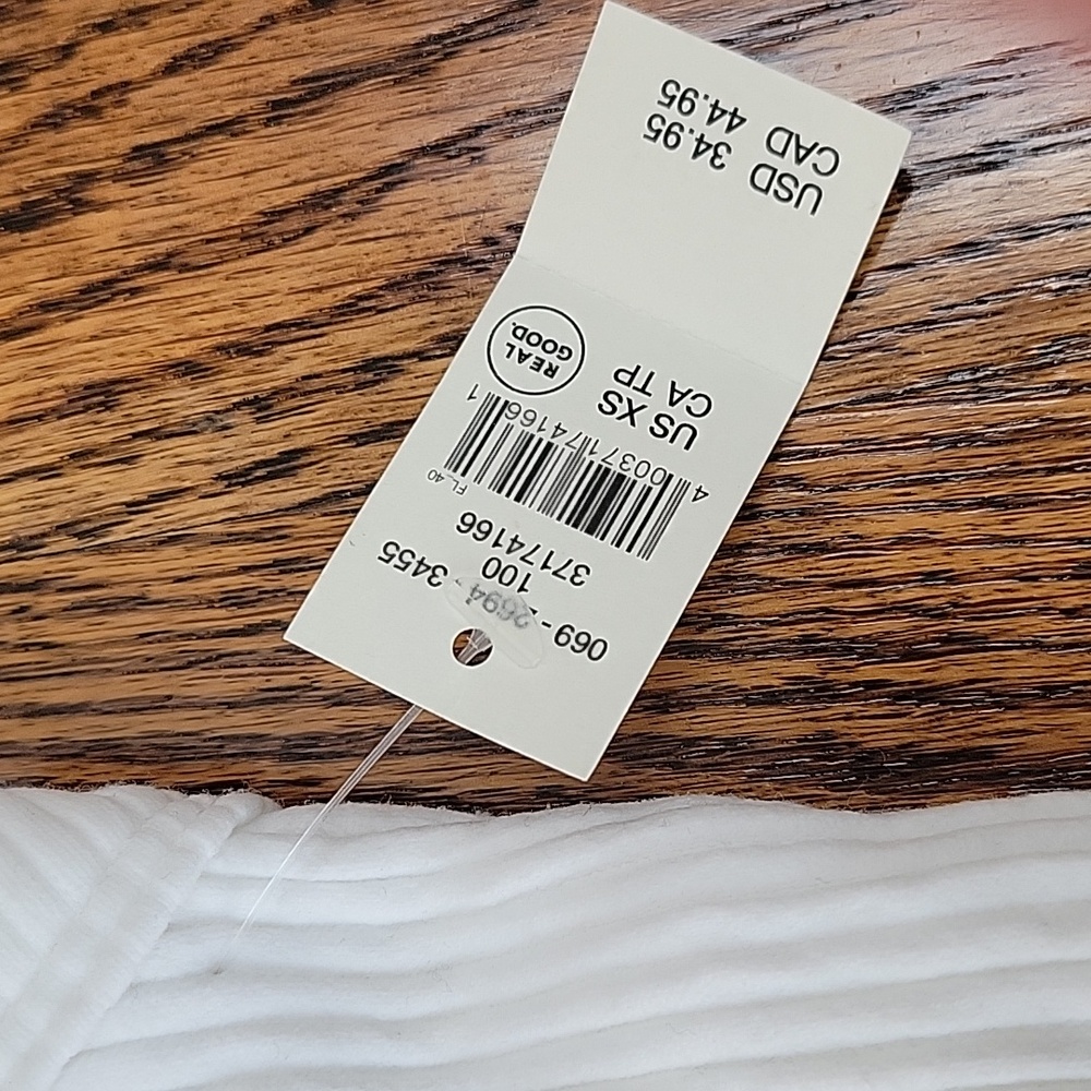 Aerie Halter Neck Cropped Ribbed Top - Picture 2 of 4